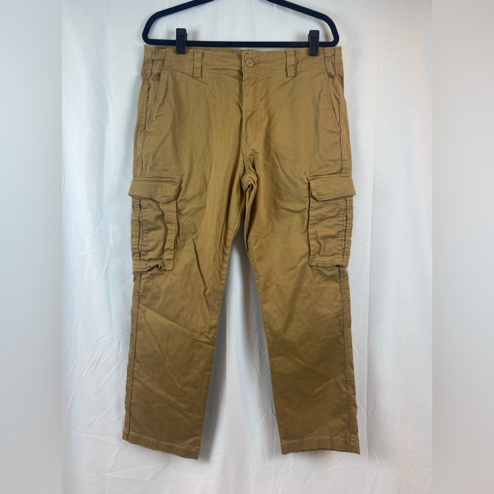Goodfellow & Co Khaki Cargo Pants Straight-Leg